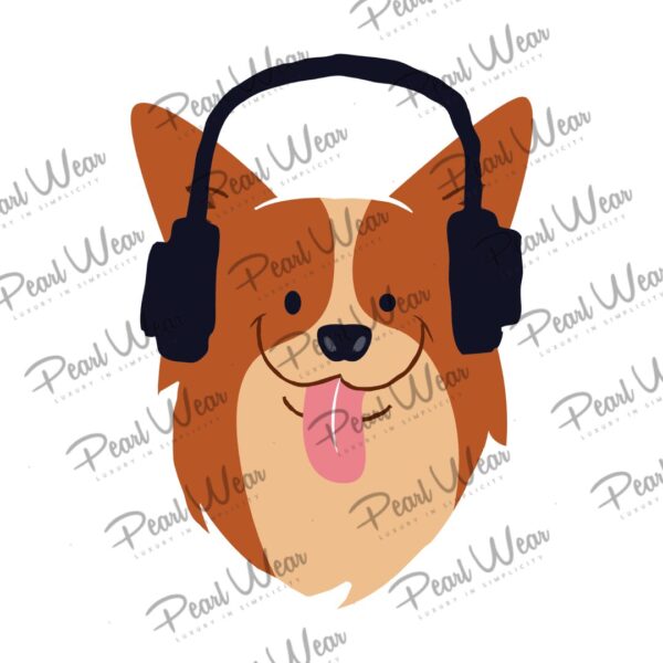 New Project (2) copy a dog wearing headphones