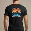 No Bike No Life T-Shirt with a retro-style bike graphic printed on the back.
