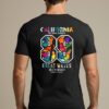 California 89 T-Shirt with a bold retro-style number print on the back.