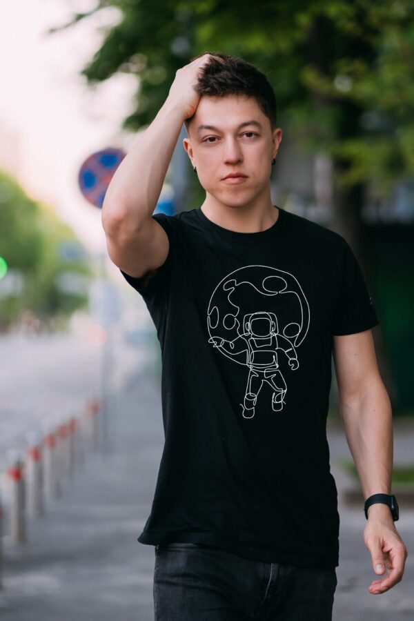 Astronaut in Space T-Shirt