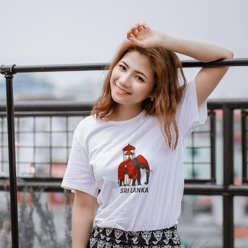 Sri Lankan Perahera Elephant T-Shirt