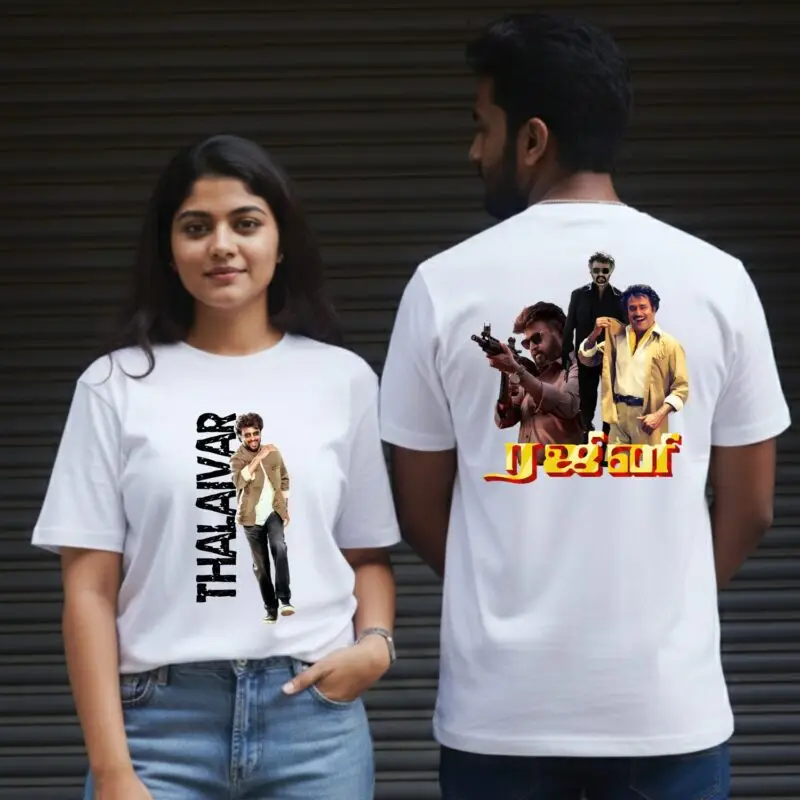 Rajni Thalaivar T-Shirt Sri Lanka Premium Jailer Edition
